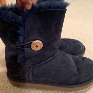 Navy Blue Uggs size 3
